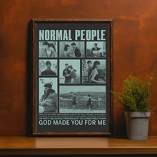 Normal People Movie Poster, Paul Mescal Series Poster, Normal People Art Print, Modern Vintage Film Posters 1699869492