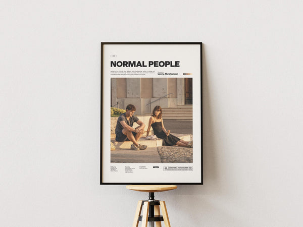 Normal People Series Poster  Normal People TV Series Print  Special Design Poster  Glossy Paper Movie Poster  Wall Decor Idea 1872532165