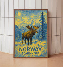 Norway Travel Poster, Norway Scandinavian Poster, Norway Travel Wall Decor, Personalized Travel Poster, Birthday Gifts