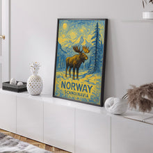 Norway Travel Poster, Norway Scandinavian Poster, Norway Travel Wall Decor, Personalized Travel Poster, Birthday Gifts