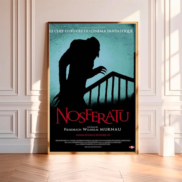 Nosferatu--Vintage Movie Poster,High Quality Canvas Print, Wall Art, Room Decor, Art Poster For Gift Unframed 1801638163