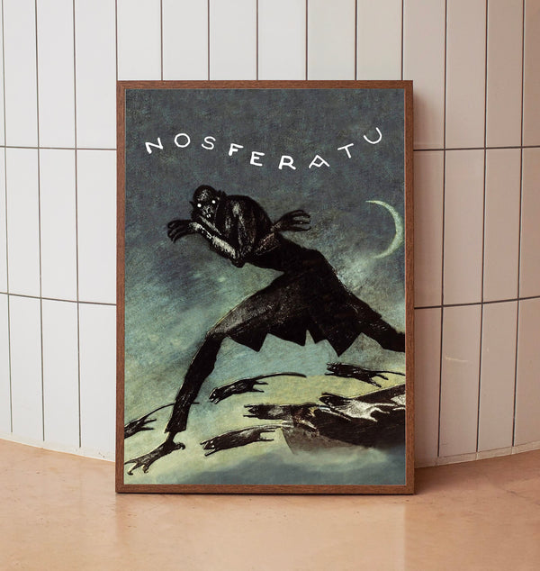 Nosferatu 1922Poster Art Print Movie Posters Gift for Movie lovers 1