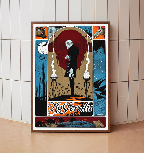 Nosferatu 1922Poster Art Print Movie Posters Gift for Movie lovers 7