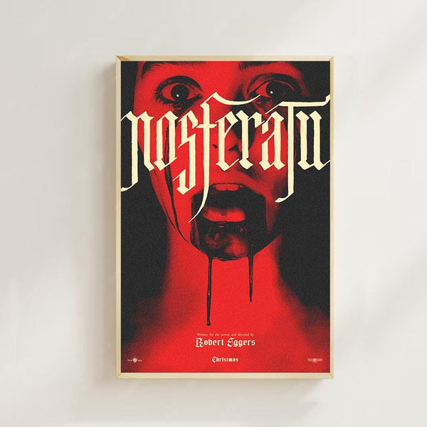 Nosferatu (2024)--Movie  Poster(Regular Style) Art Prints,Home Decor,Vintage Movie Poster,Canvas Poster 1855403319