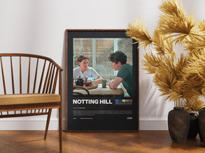 Notting Hill Poster, Retro Movie, Vintage Film, Julia Roberts, Roger Michell, Hugh Grant, 4412254743 9740
