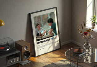 Notting Hill Poster, Retro Movie, Vintage Film, Julia Roberts, Roger Michell, Hugh Grant, 4412254743 9740