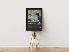 Notting Hill Poster, Retro Movie, Vintage Film, Julia Roberts, Roger Michell, Hugh Grant, 4412254743 9740