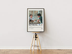 Notting Hill Poster, Retro Movie, Vintage Film, Julia Roberts, Roger Michell, Hugh Grant, 4412254743 9740