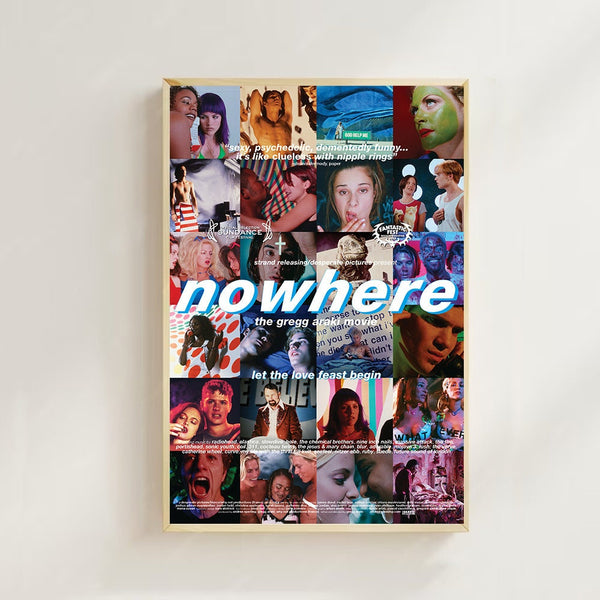 Nowhere--Movie  Poster(Regular Style) Art Prints,Home Decor,Vintage Movie Poster,Canvas Poster 1687393923