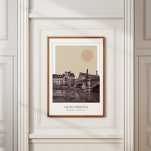 Nuremberg Poster Print, Nuremberg Travel Poster, Nuremberg Minimalistic Wall Art, Nuremberg, Bavaria, Germany 1868247188