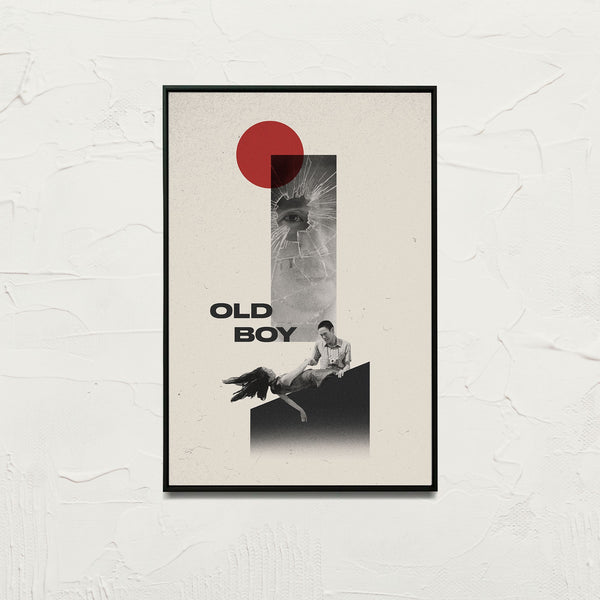 OLD BOY Korean Movie Poster  Mid Century Modern Vintage Inspired Poster  Vengeance Trilogy Poster  Park Chan Wook Poster 1324979760