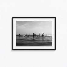 Ocean Print Swimming Poster, Beach House Black and White Wall Art, Vintage Print, Photography Prints, Museum Quality Photo Art Print 1606606070