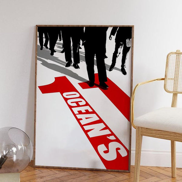 Ocean's Eleven Movie Poster High-Definition Canvas Art Print 4352989095 - Copy (3)