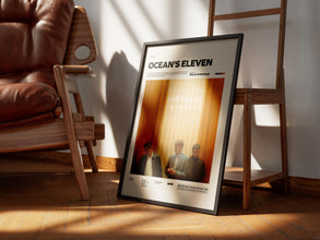 Ocean's Eleven Movie Poster, Alternative Movie Poster Print, Ocean's Eleven Film Poster Print, Steven Soderbergh's Film Print Wall Art 1880058307