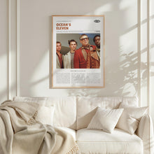 Ocean's Eleven, Steven Soderbergh, Retro Movie Poster, Custom Movie Poster 4421169974