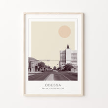 Odessa Poster Print, Odessa Travel Poster, Odessa Minimalistic Wall Art, Odessa, Texas, United States 1868247168