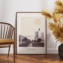 Odessa Poster Print, Odessa Travel Poster, Odessa Minimalistic Wall Art, Odessa, Texas, United States 1868247168