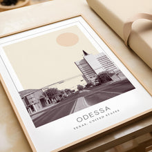 Odessa Poster Print, Odessa Travel Poster, Odessa Minimalistic Wall Art, Odessa, Texas, United States 1868247168