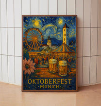 Oktoberfest Poster, Oktoberfest Travel Print, German Travel Poster, German City Art, City Print, Travel Poster, Travel Wall Art, German Gift