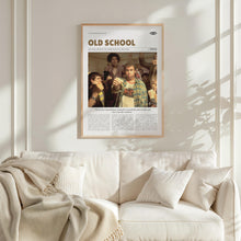 Old School, Todd Phillips, Retro Movie Poster, Custom Movie Poster Print 4421169212