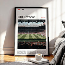 Old Trafford Football Poster Manchester United Football Art Print 4395815682