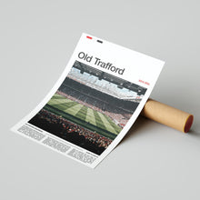 Old Trafford Football Poster Manchester United Football Art Print 4395815682