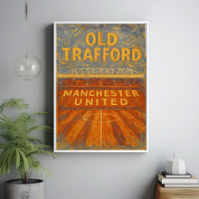 Old Trafford Manchester United Stadium Print – Set of 2 Digital Posters  Man Utd Football Wall Art  Instant Download  Red Devils Gift