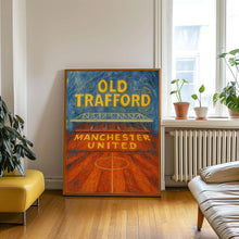 Old Trafford Manchester United Stadium Print – Set of 2 Digital Posters  Man Utd Football Wall Art  Instant Download  Red Devils Gift (2)