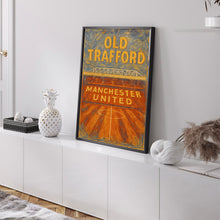 Old Trafford Manchester United Stadium Print – Set of 2 Digital Posters  Man Utd Football Wall Art  Instant Download  Red Devils Gift