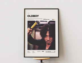Oldboy Korean Film Poster  Oldboy Alternative Movie Poster Print  Special Design Poster  Movie Poster Collage, Gift for Cinema Lovers 1862764344