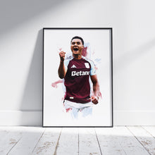 Ollie Watkins - 202425 - Home Kit - Football Poster - Football Print 1806760283