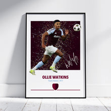 Ollie Watkins Poster Football Posters, Football Prints 1874836049