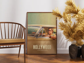 Once Upon A Time In Hollywood Poster, Retro Film Print, Vintage Movie, Wall Art 1890742930