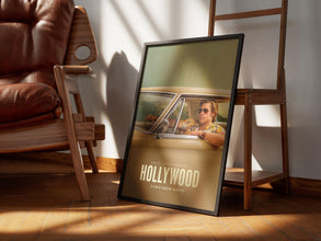 Once Upon A Time In Hollywood Poster, Retro Film Print, Vintage Movie, Wall Art 1890742930