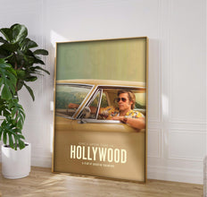 Once Upon A Time In Hollywood Poster, Retro Film Print, Vintage Movie, Wall Art 1890742930