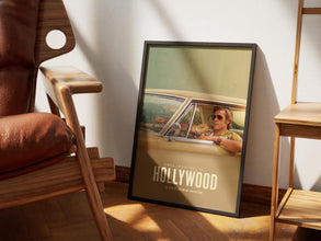 Once Upon A Time In Hollywood Poster, Retro Film Print, Vintage Movie, Wall Art 1890742930