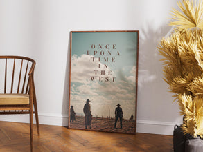 Once Upon a Time in the West Poster, Movie Print, Western Film, Sergio Leone 1890262643