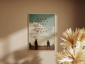 Once Upon a Time in the West Poster, Movie Print, Western Film, Sergio Leone 1890262643