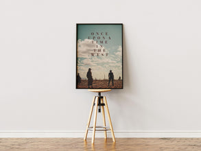 Once Upon a Time in the West Poster, Movie Print, Western Film, Sergio Leone 1890262643