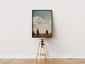 Once Upon a Time in the West Poster, Print Art, Retro Movie, Sergio Leone 1904415729