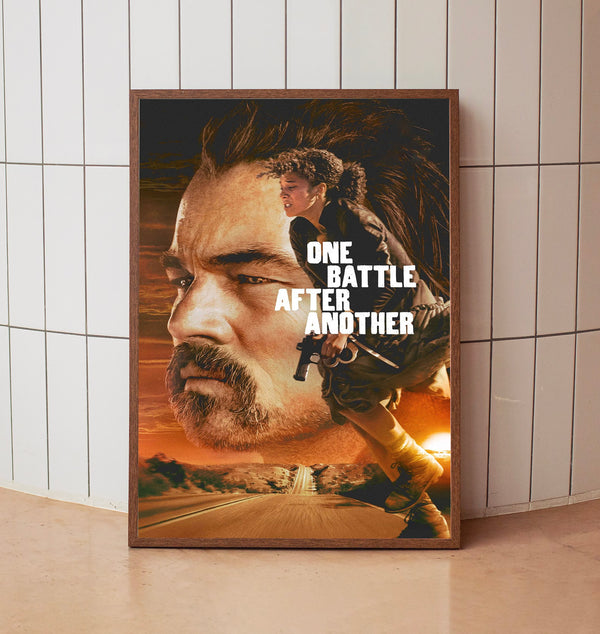 One Battle After Another 2025 Poster Art Print Movie Posters TV Posters Gift for Movie lovers