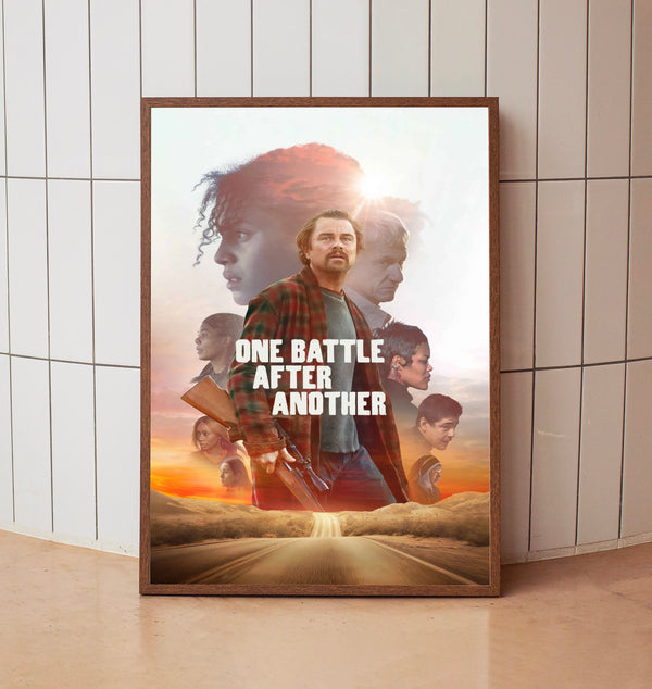One Battle After Another 2025 Poster Art Print Movie Posters TV Posters Gift for Movie lovers 1