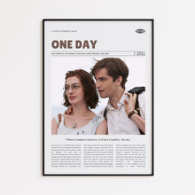 One Day, Lone Scherfig, Retro Movie Poster, Custom Movie Poster Print 4421171053