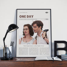 One Day, Lone Scherfig, Retro Movie Poster, Custom Movie Poster Print 4421171053