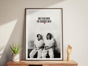 One Flew Over the Cuckoos Nest Movie Poster, Retro Vintage Film, Jack Nicholson 1890742936