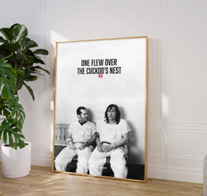 One Flew Over the Cuckoos Nest Movie Poster, Retro Vintage Film, Jack Nicholson 1890742936