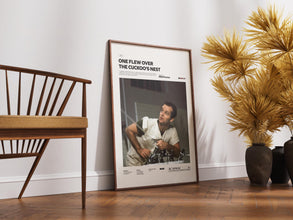 One Flew Over the Cuckoo's Nest Poster, Jack Nicholson Poster, Cult Movie Print, Cinematic Wall Decor, Miloš Forman Film Poster 4306470312