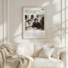 One Flew Over the Cuckoo's Nest, Miloš Forman, Retro Movie Poster, Custom Movie Poster 4421168731