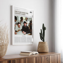 One Flew Over the Cuckoo's Nest, Miloš Forman, Retro Movie Poster, Custom Movie Poster 4421168731