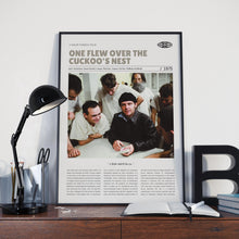 One Flew Over the Cuckoo's Nest, Miloš Forman, Retro Movie Poster, Custom Movie Poster 4421168731